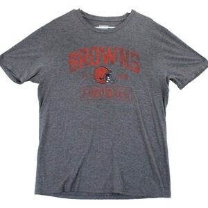 Mens Cleveland Browns Football T Shirt Nick Chubb 24 Fanatics Pro Line Gray L